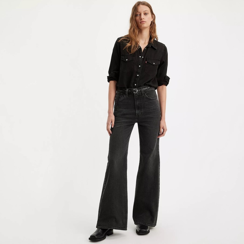 RIBCAGE BELL WOMEN'S JEANS, size 25
